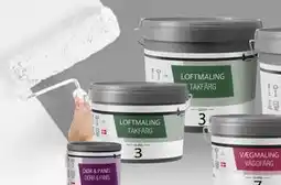 Harald Nyborg Loftmaling glans 3 tilbud