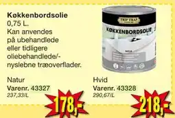 Harald Nyborg Køkkenbordsolie tilbud