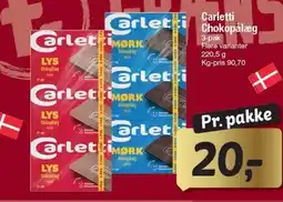 Fakta Tyskland Carletti Chokopålæg tilbud