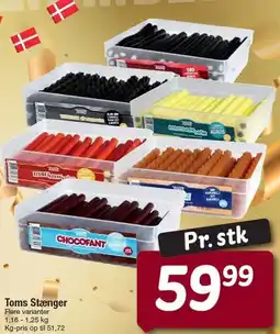 Fakta Tyskland Toms Stænger tilbud