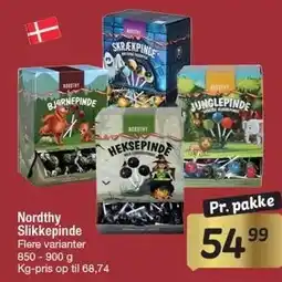 Fakta Tyskland Nordthy Slikkepinde tilbud