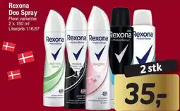 Fakta Tyskland Rexona Deo Spray tilbud