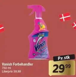 Fakta Tyskland Vanish Forbehandler tilbud