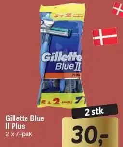 Fakta Tyskland Gillette Blue II Plus tilbud