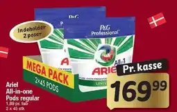 Fakta Tyskland Ariel All in One Pods regular tilbud