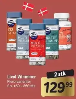 Fakta Tyskland Livol Vitaminer tilbud