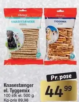 Fakta Tyskland Knasestænger el. Tyggemix tilbud