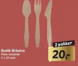 Fakta Tyskland Bestik Birketræ tilbud