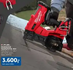 Davidsen M10 FUEL MILWAUKEE TAGPAPISTOL 18 V M18 FRCN45-0X FUEL™* Inkl. 5,0 Ah batteri. Varenr. 2425133. tilbud