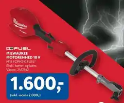 Davidsen M18 FUEL MILWAUKEE MOTORENHED 18 V tilbud