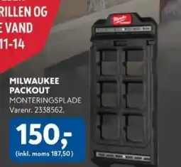 Davidsen MILWAUKEE PACKOUT tilbud