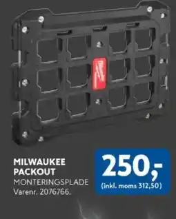 Davidsen MILWAUKEE PACKOUT tilbud