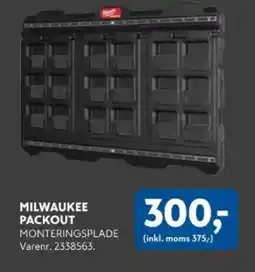 Davidsen MILWAUKEE PACKOUT tilbud