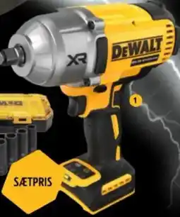 Davidsen 1. DEWALT SLAGNØGLE 1/2" 18 V DCF900N-XJ tilbud