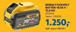 Davidsen DEWALT FLEXVOLT BATTERI 18/54 V - tilbud