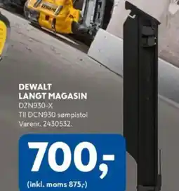 Davidsen DEWALT LANGT MAGASIN DZN930-X tilbud