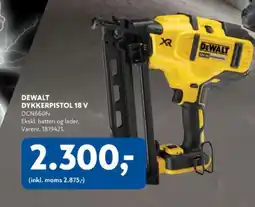 Davidsen DEWALT DYKKERPISTOL 18 V DCN660N tilbud