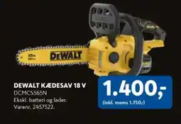 Davidsen DEWALT KÆDESAV 18 V tilbud