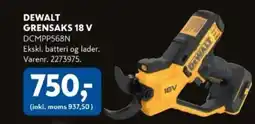 Davidsen DEWALT GRENSAKS 18 V tilbud