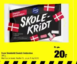 Calle Fazer Skolekridt Danish Celebration tilbud