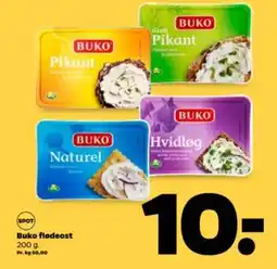 Netto Buko flødeost tilbud