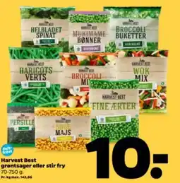 Netto Harvest Best grøntsager eller stir fry tilbud