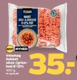 Netto Velsmag hakket okse-/grise- kod 8-12% tilbud