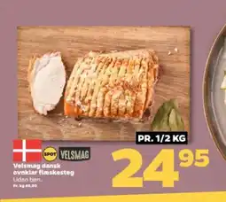 Netto Velsmag dansk ovnklar flæskesteg Uden ben. tilbud