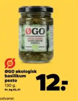 Netto OGO økologisk basilikum tilbud