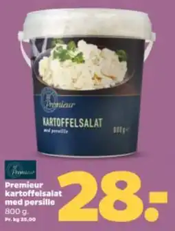 Netto Premieur kartoffelsalat med persille tilbud