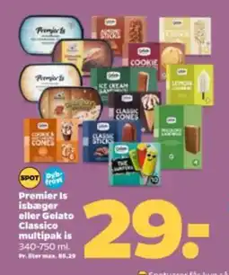 Netto Eller gelato classico multipak is tilbud