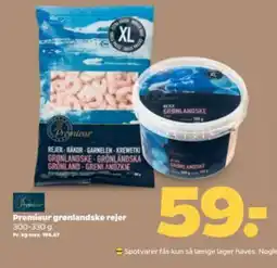 Netto Premieur grønlandske rejer tilbud