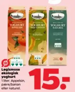 Netto Logismose økologisk yoghurt tilbud