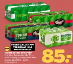 Netto Tuborg el eller Somersby tilbud