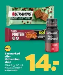 Netto Barmarked eller Nutramino tilbud