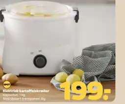 Netto Elektrisk kartoffelskræller tilbud