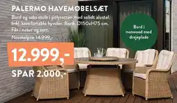 Plantorama PALERMO HAVEMØBELSÆT tilbud