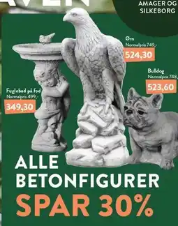 Plantorama ALLE BETONFIGURER SPAR 30% tilbud