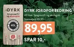 Plantorama DYRK JORDFORBEDRING tilbud