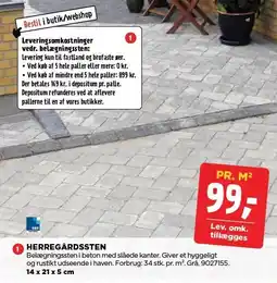 jem & fix HERREGÅRDSSTEN tilbud