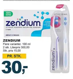 Let-Køb ZENDIUM tilbud