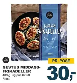 Let-Køb GESTUS MIDDAGSFRIKADELLER tilbud