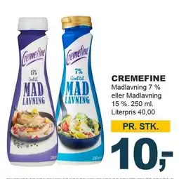 Let-Køb CREMEFINE tilbud