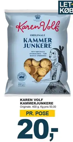 Let-Køb KAREN VOLF KAMMERJUNKERE tilbud