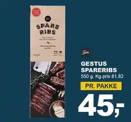 Let-Køb GESTUS SPARERIBS tilbud