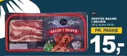 Let-Køb GESTUS BACON I SKIVER tilbud