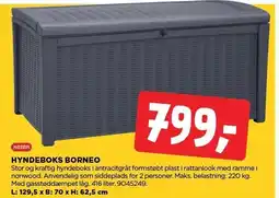 jem & fix HYNDEBOKS BORNEO tilbud