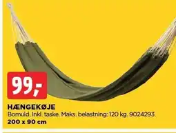 jem & fix HÆNGEKØJE tilbud