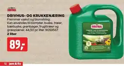 jem & fix DRIVHUS- OG KRUKKENÆRING tilbud