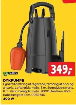 jem & fix DYKPUMPE tilbud